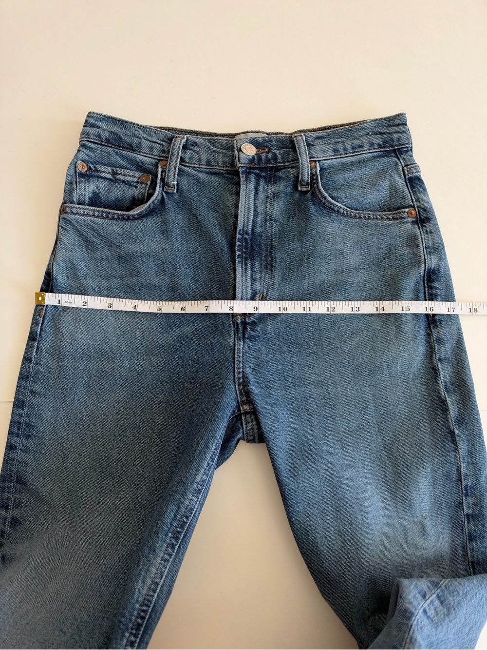 AGOLDE Vintage High Rise Bootcut Jean in Prophecy - Picture 11 of 14